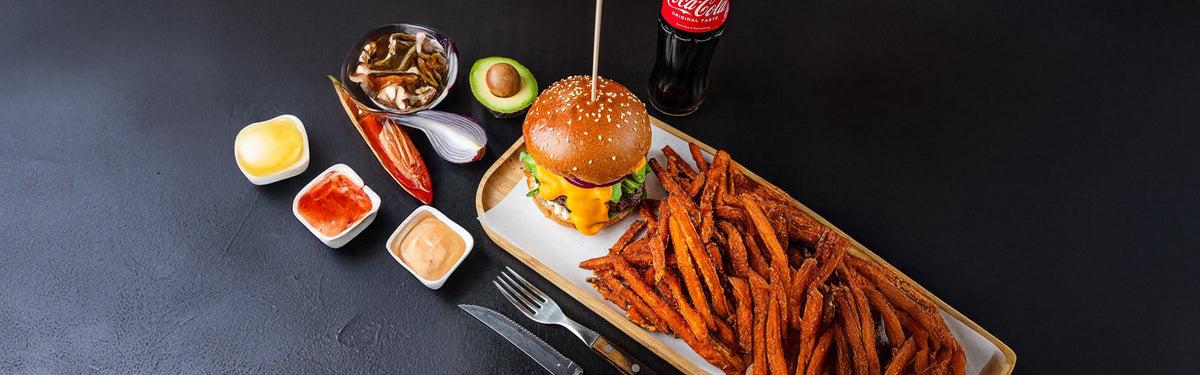 Smashburger-&amp; Burgermenüs für 2 Personen