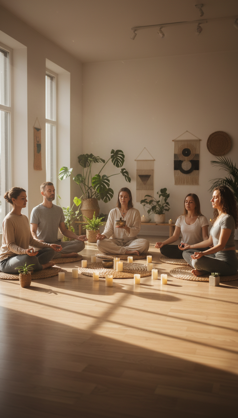 Meditationsstunde