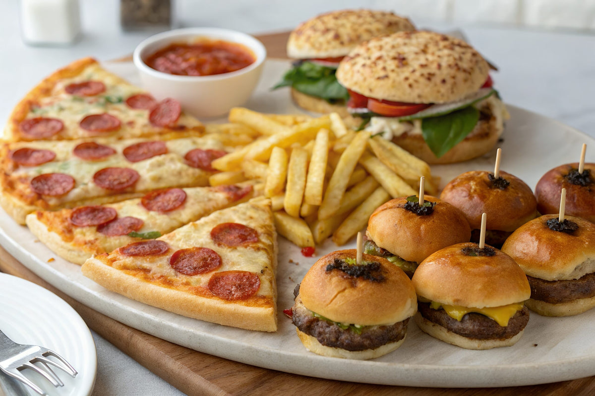 Internationaler All You Can Eat Table