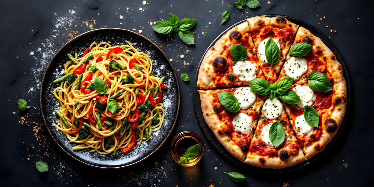 2 Pasta oder Pizzen nach Wahl