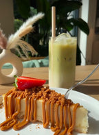 NY Cheesecake &amp; Matcha Latte für 2 Personen