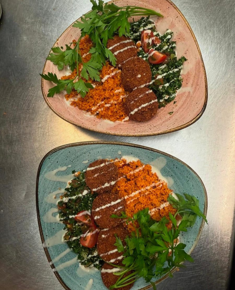 Arabische Bowls mit Limonade nach Wahl für 2 Personen