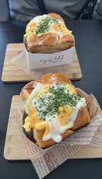 Egg Drop Sandwich &amp; Getränk für 2 Personen