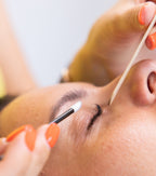 Wimpernverlängerung 1:1 Technik