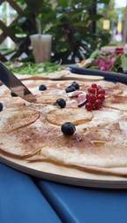 Flammkuchen &amp; Getränk für 2 Personen