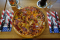 Pizza mit Softdrink nach Wahl