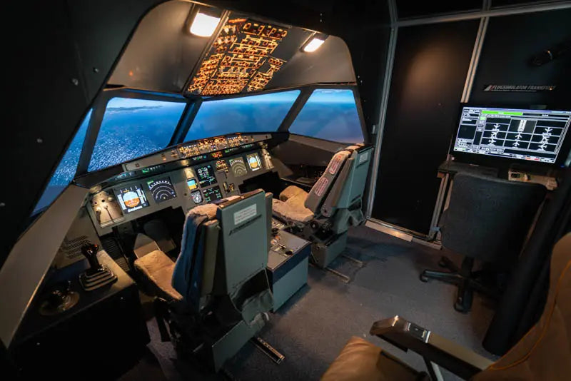 Flugsimulator-Erlebnis in der Boeing B737