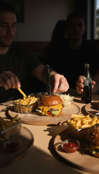2 Burger Menüs