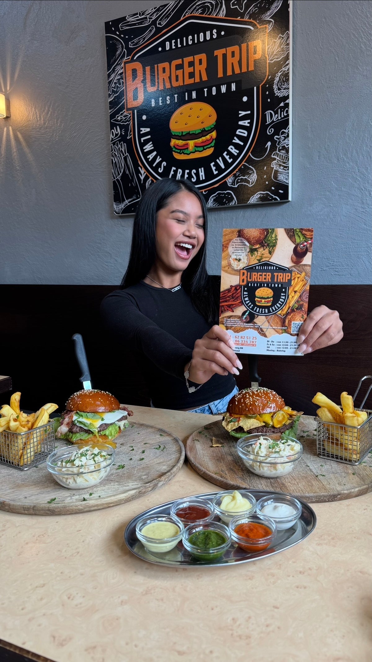2 Burger Menüs