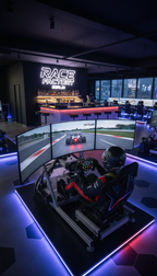 Rennsimulation Full‑Motion SimRacing
