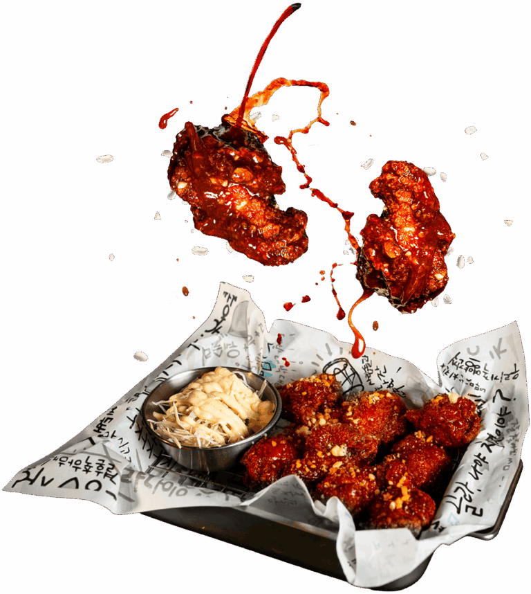Korean Chicken &amp; Cocktails für 2 Personen