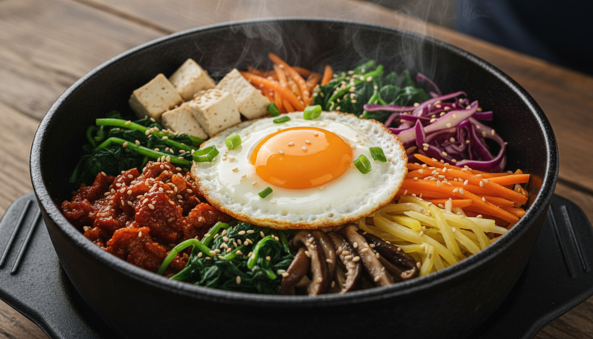 Bibimbap &amp; Cocktails für 2 Personen