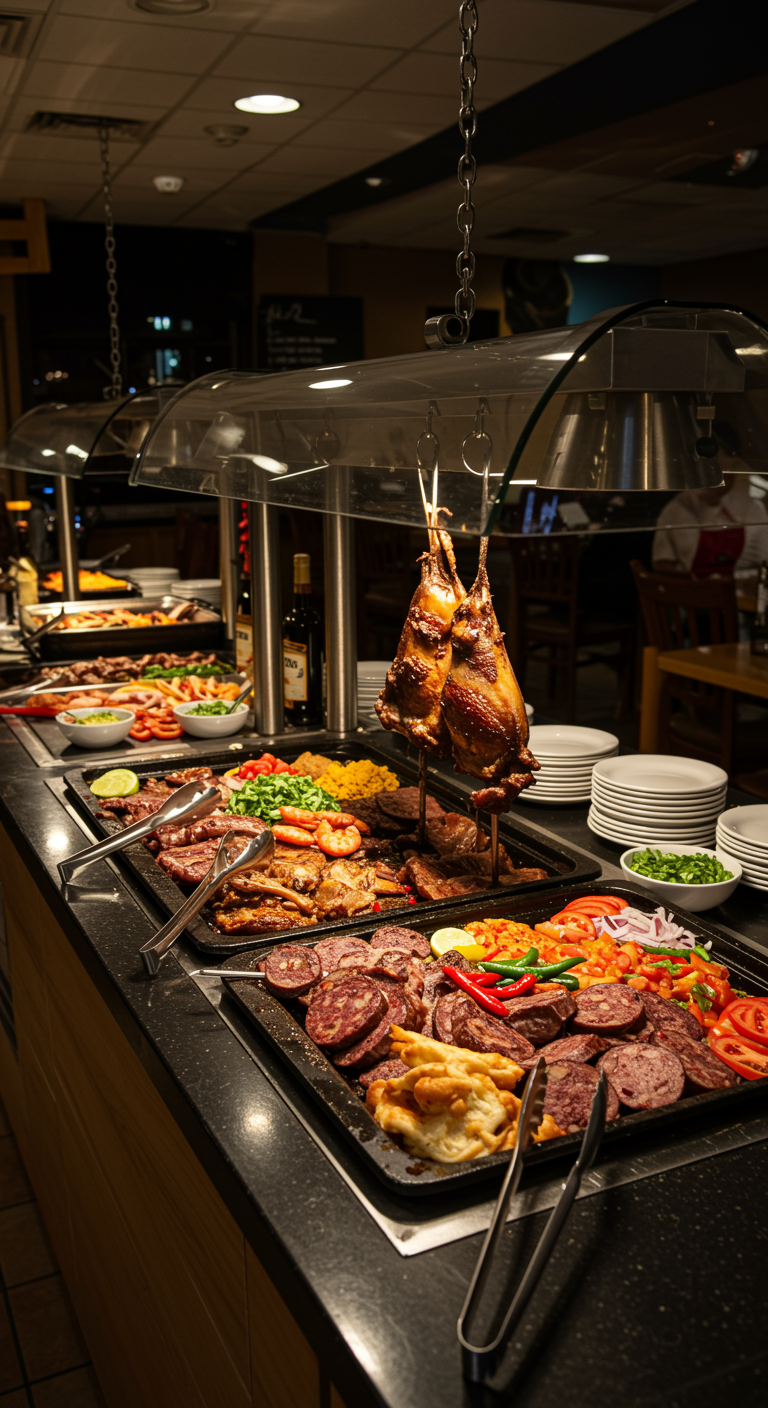Rodizio Fleisch-Buffet – All You Can Eat
