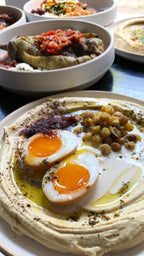 Moderne Mid-East Fusion 2-Gänge Sharing Plate für 2 Personen