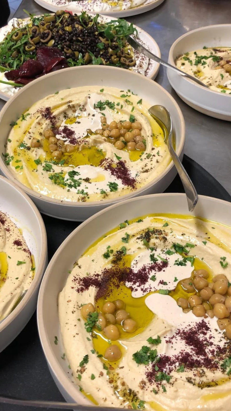 Moderne Mid-East Fusion 2-Gänge Sharing Plate für 2 Personen