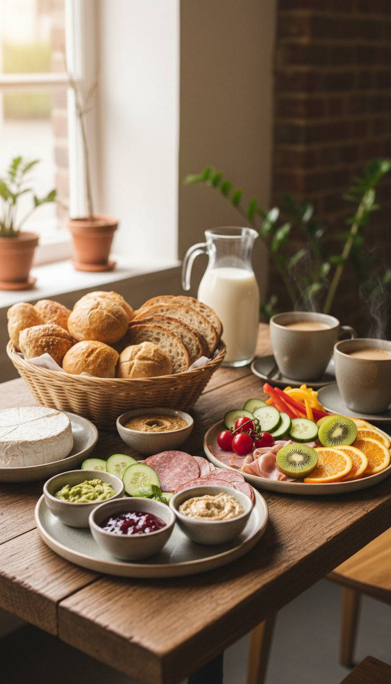 Veganes Frühstück für 2 Personen
