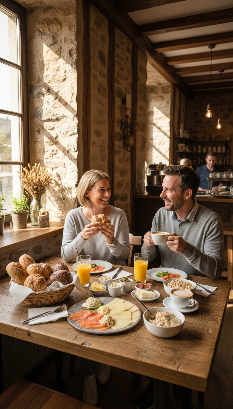 Gourmet-Frühstück für 2 Personen
