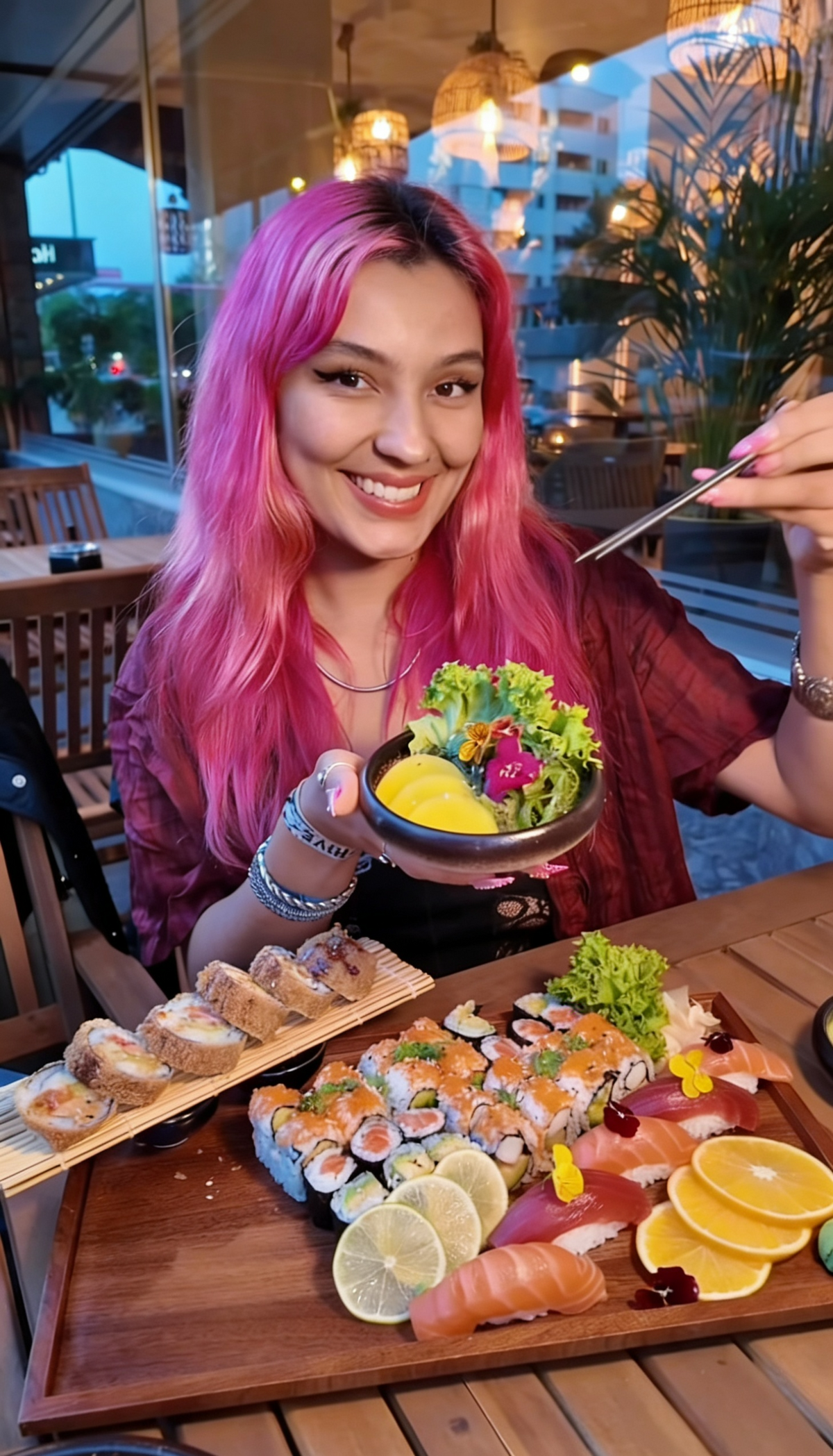 Sushi Platte &amp; hausgemachte Drinks für 2 Personen