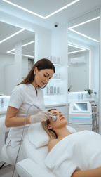 Gesichtsbehandlung oder Diamant Microdermabrasion